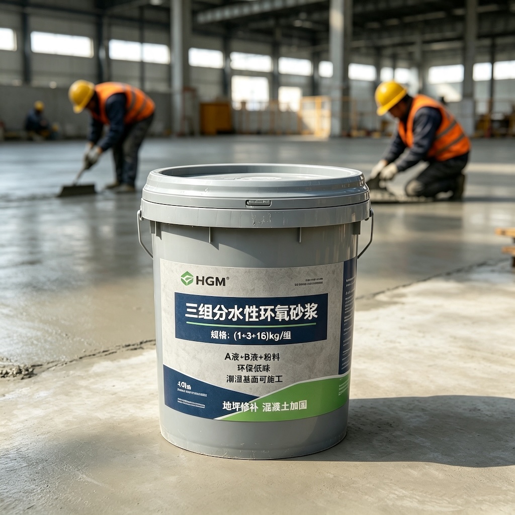 靖远三组份水性环氧砂浆